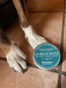 Produits de soins pour chien baume pour les coussinets