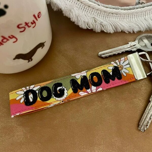 porte-clés Dog Mom