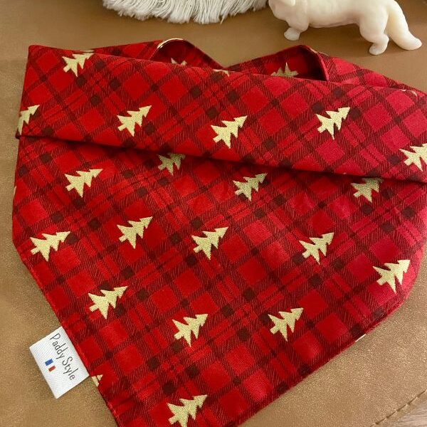 Bandana pour chien, accessoire de noel pour chien.